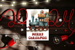 Christmas Greeting Card, Watercolor Christmas Cards PNG Product Image 2