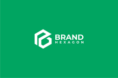 Hexagon Letter B Logo Design Vector Template Product Image 2