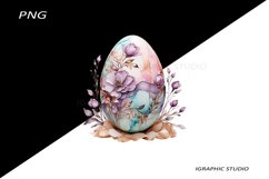 Easter Clipart, Easter Egg Clipart, Easter Bunny Png Product Image 1