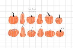 Pumpkin SVG bundle, pumpkin silhouette svg, Thanksgiving svg Product Image 4
