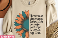 I became a pharmacy PNG, Pharmacy Technician Sublimation PNG Product Image 2
