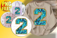 2 Doodle Letter Style Glyph Cheerful Holiday Theme! Product Image 1