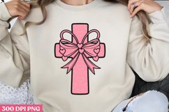 Pink Cross PNG ,God Is Love Clipart PNG Product Image 3