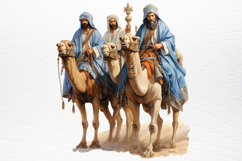 Christmas Nativity Sets Clipart PNG Product Image 2