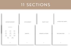 Party Planner Sans Serif A4 Product Image 2