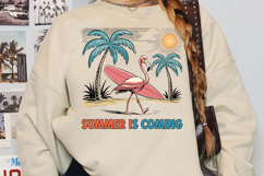 Summer Is Coming Sublimation, Retro Summer Png Product Image 3