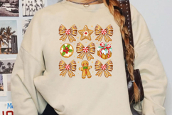 Gingerbread Cookies Christmas Sublimation, Christmas Png Product Image 4
