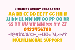 Kindness Quirky - Retro Quirky Font Product Image 2