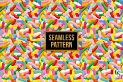 Colorful Sprinkles Pattern Digital Papers Product Image 2