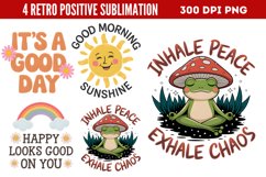 Retro Positive Sublimation PNG Product Image 1