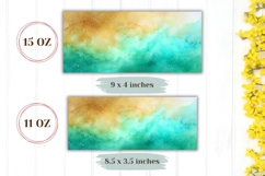 Abstract Mug Wrap, Watercolor Mug Design, Art Mug Template Product Image 2