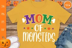 Mom Of Monsters Svg, Halloween Svg, Halloween Mom Svg Product Image 3