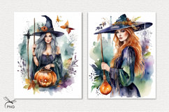 Halloween witch digital paper Product Image 2