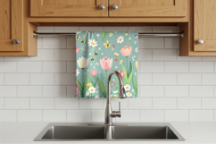 Editable Kitchen hanging towel mockup Product Image 3