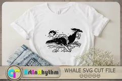 Humpback Whale Svg, Blue Whale Svg, Magical Whale Svg Product Image 2