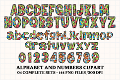Father’s Day Alphabet clipart, father’s day letters doodle Product Image 2