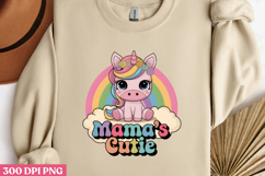 Mama&#039;s Cute PNG, Baby Animal Nursery Sublimation PNG Product Image 3