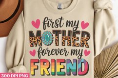 First my mother PNG, Mothers Day Sublimation PNG Product Image 2