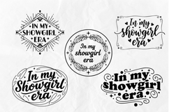 In My Showgirl Era SVG Bundle | Retro Glam Lettering Designs Product Image 2