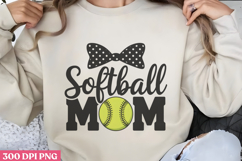 Softball mom PNG, Game Day Sublimation PNG Product Image 1