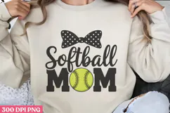 Softball mom PNG, Game Day Sublimation PNG Product Image 1