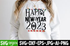 Happy New Year SVG Bundle , New Year Vintage SVG Bundle Product Image 5