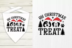Oh christmas treat SVG, Christmas Dog SVG Product Image 3
