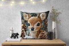 Winter Animals Pillow Case Designs, Winter Pillowcase PNG Product Image 2