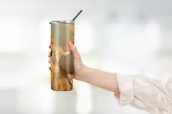 Group Of Running Horse Together Tumbler Wrap Design Product Image 2