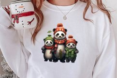 Christmas Family Animals Clipart, Christmas Family Product Image 2