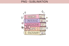 Book Lover PNG | Crime Fiction Romance Smut Fantasy Stack Product Image 2