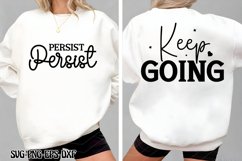 Motivational Quotes Front And Back SVG Bundle Product Image 3