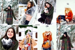 10 Snowy Delight Mobile Lightroom Presets Product Image 2