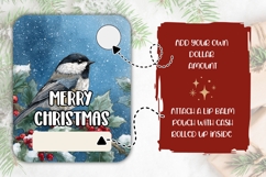 Cartoon Christmas Bird Money Card, Christmas Gift Card Product Image 2