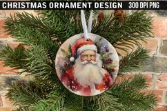 Christmas Ornament Sublimation PNG Design Product Image 1