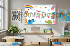 Classroom wall art mockup Product Image 3