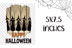 Happy Halloween Towel, Cartoon Halloween Witches Towel Product Image 2
