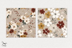 Floral digital paper, seamless pattern Product Image 2