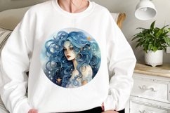 Zodiac Signs Sublimation Clipart PNG, Watercolor Clipart Product Image 2