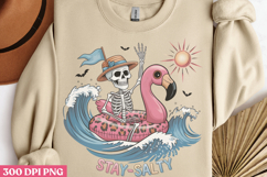 Stay salty PNG, Hello Summer Sublimation PNG Product Image 2