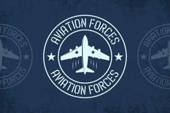 Airborne 86 - Regular &amp; Stencil Sans Military Font Product Image 2