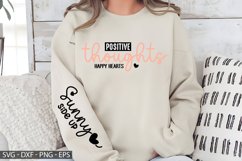 Positive Thoughts Sleeve - Sleeve Design, T-Shirt Design Product Image 3