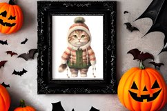 Christmas Cats Sublimation Clipart, Christmas Cats Clipart Product Image 2