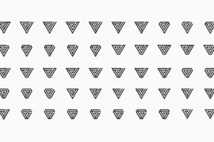 100 Geometric Mono Line Vector Logos Product Image 2