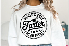 World&#039;s best farter I mean Father svg | Shirt Svg Product Image 2