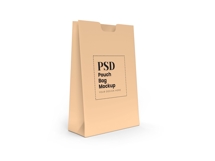 Paper Pouch Bag Mockup Template Photoshop Product Image 3