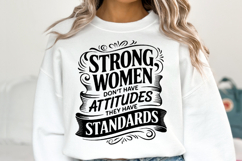 Strong Women svg | Svg Files for Cricut | Shirt Svg Product Image 2