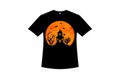 Halloween Stylish Retro T-shirt Design Product Image 3