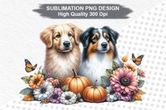 Halloween Dog - Halloween clipart Sublimation PNG Design Product Image 1