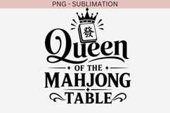 Mahjong quote png design for T-shirts Product Image 4